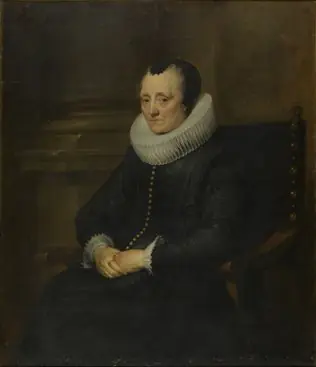 Portrait of an Old Woman, by Anthony van Dyck