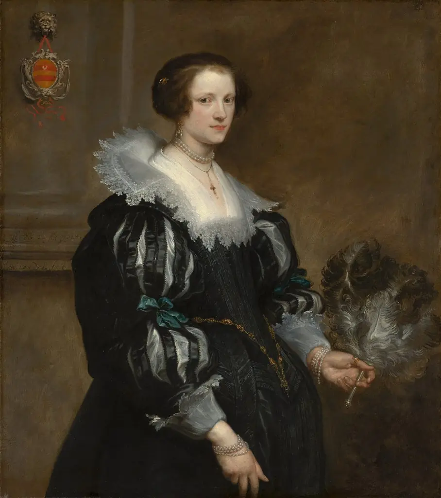 Portrait of Anna Wake, by Anthony van Dyck