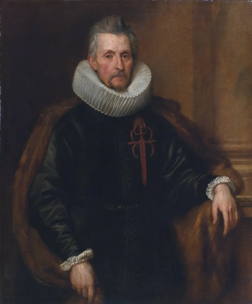 Portrait of Ferdinand van Boisschot, by Anthony van Dyck