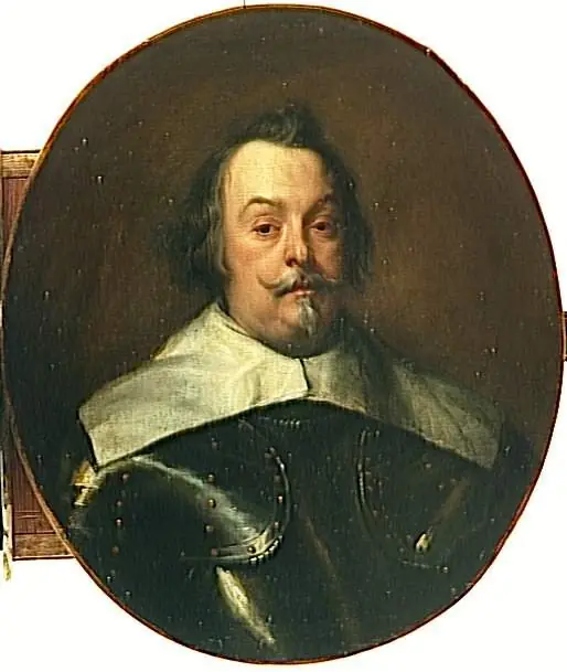 Portrait of Francisco de Moncada, 3rd Marquis of Aitona, bust length, by Anthony van Dyck