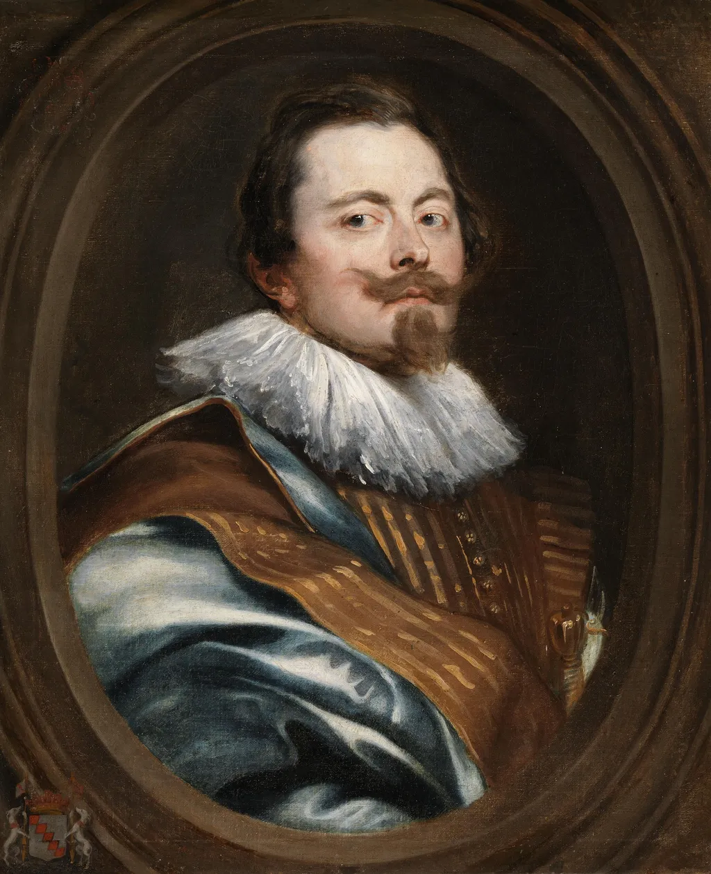 Portrait of Frederick Marselaer, Diplomat, by Anthony van Dyck, oil, 1632