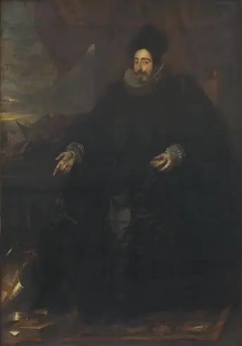 Portrait of Giovanni Vincenzo Imperiale, by Anthony van Dyck