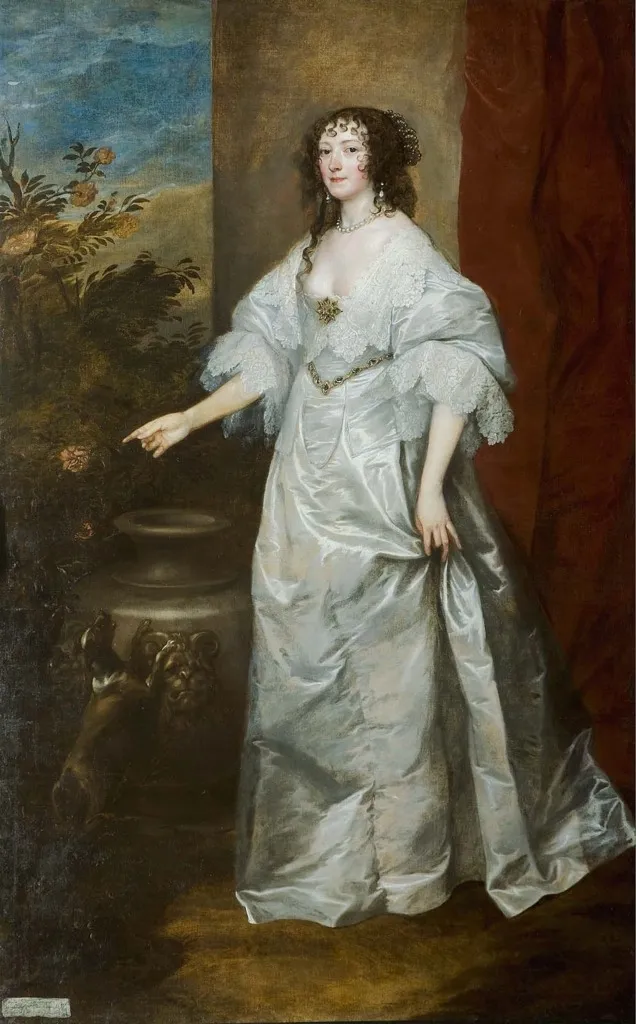 Portrait of Isabella, Lady de La Warr, by Anthony van Dyck, oil, 1638