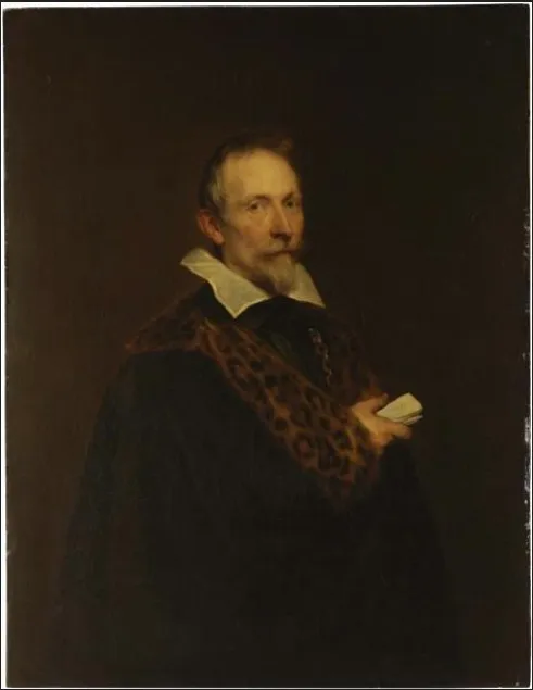 Portrait of Jan van den Wouwer, by Anthony van Dyck, oil, 1632