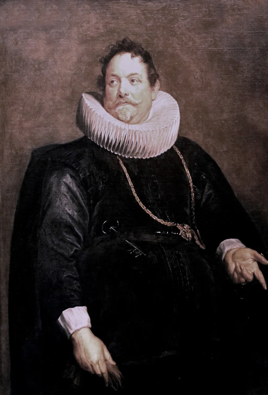 Portrait of Jean de Montfort, by Anthony van Dyck, oil, 1628