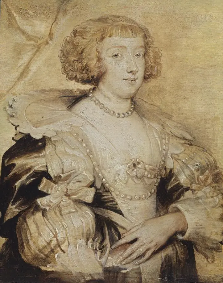 Portrait of Margaret of Lorraine, by Anthony van Dyck