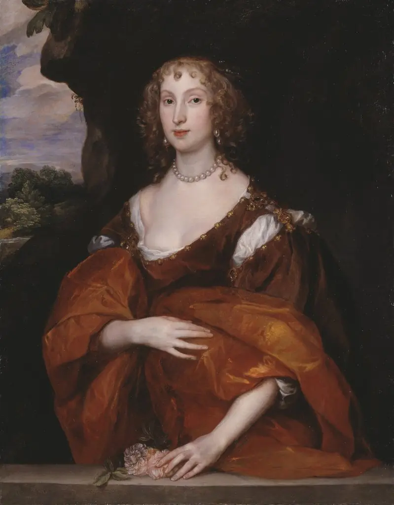 Portrait of Mary Hill, Lady Killigrew, by Anthony van Dyck