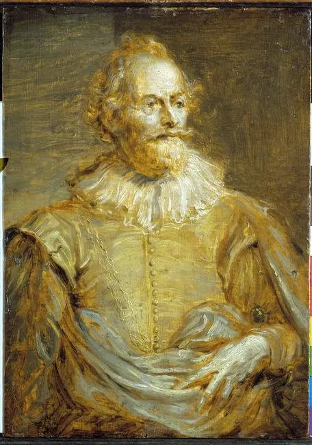 Portrait of Paul von Halmal, by Anthony van Dyck