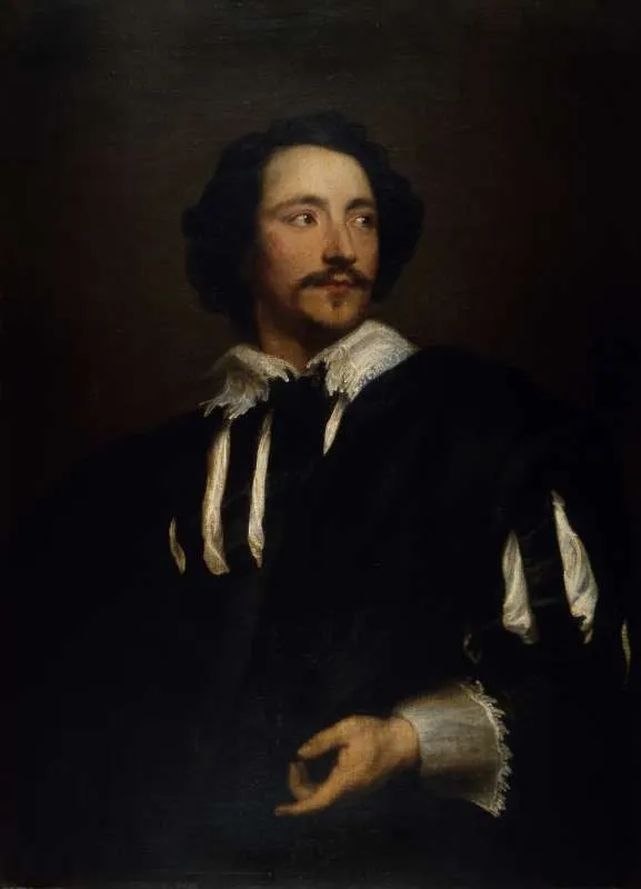 Portrait of Paulus Pontius (1603-1685), by Anthony van Dyck, oil, 1630