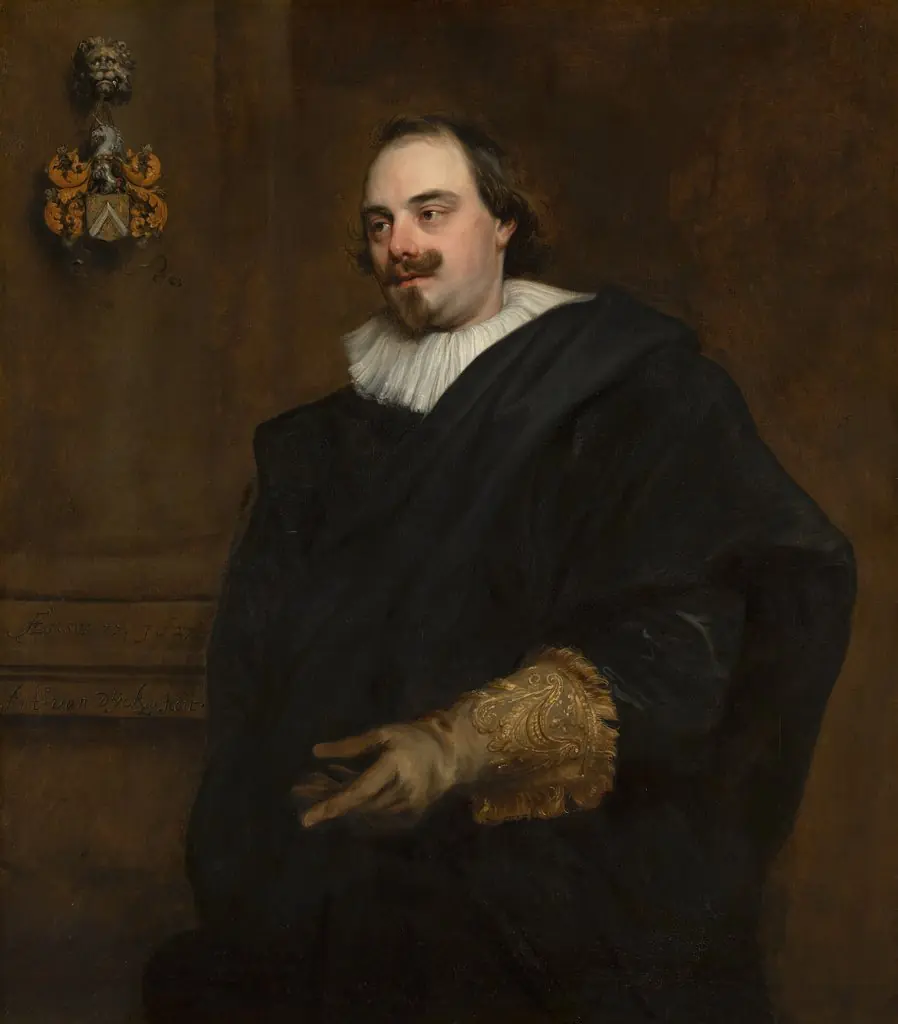 Portrait of Peeter Stevens, by Anthony van Dyck