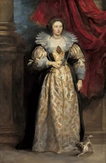 Portrait of Sebilla van den Berghe, by Anthony van Dyck