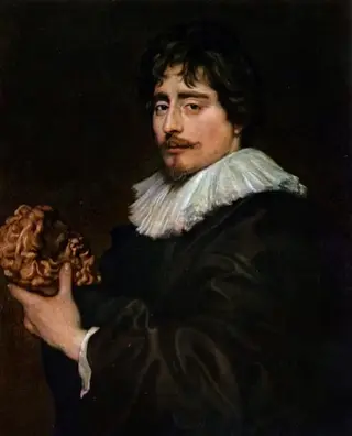 Portrait of the Sculptor François Duquesnoy, by Anthony van Dyck