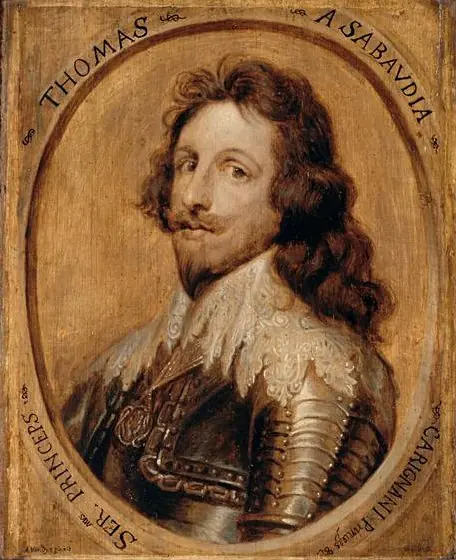 Portrait of Thomas de Savoie, prince de Carignan