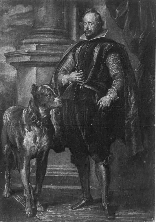 Portrait of Wolfgang Wilhelm, Count Palatine and Herzog von Neuburg (1578-1653), by Anthony van Dyck, oil, 1620