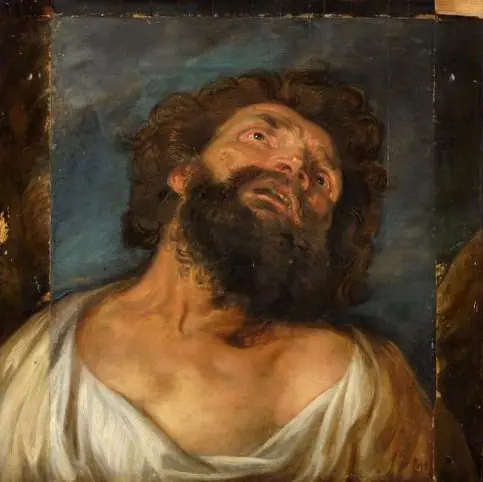 Study for a thief, by Anthony van Dyck
