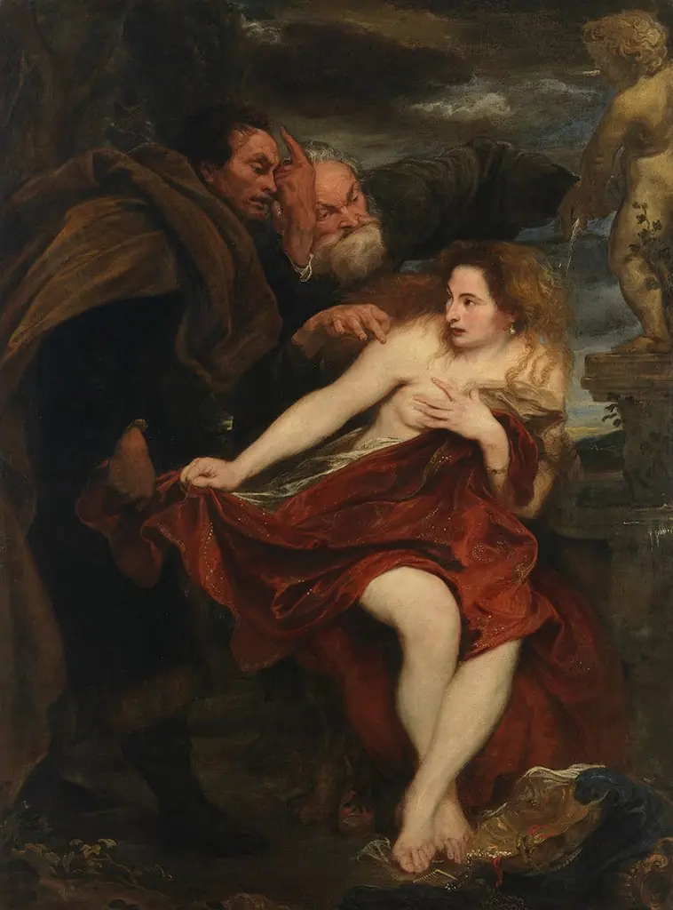 Susanna and the Elders, by Anthony van Dyck