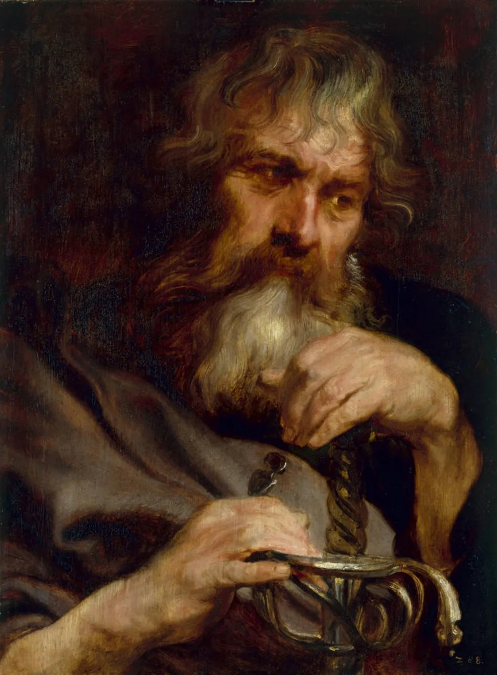 The Apostle Paul, by Anthony van Dyck, oil, 1619