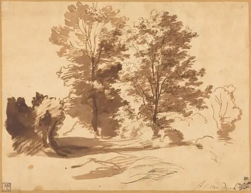 The Edge of a Wood, by Anthony van Dyck