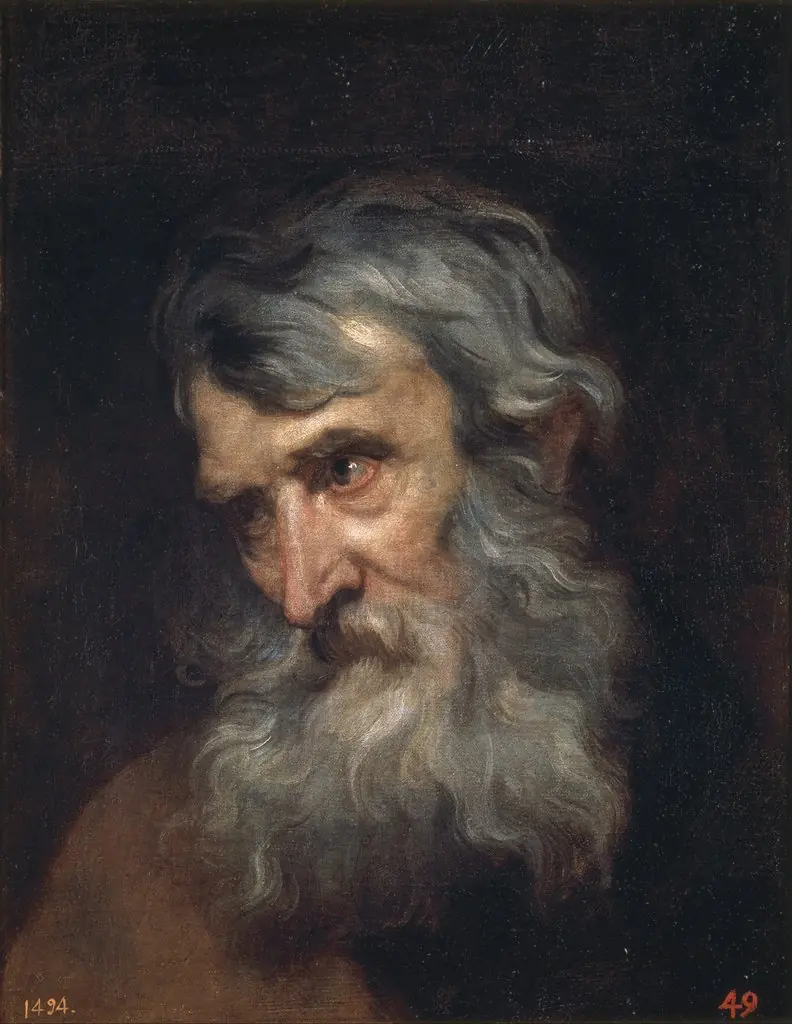 The Head of an Old Man, by Anthony van Dyck