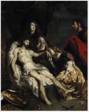 The Lamentation, by Anthony van Dyck, unspecified, 1630