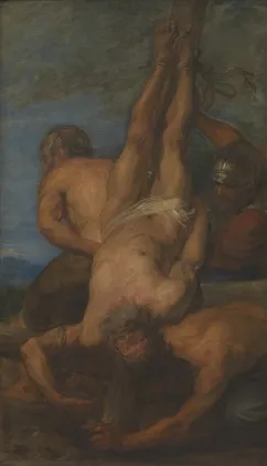 The Martyrdom of St. Peter, by Anthony van Dyck, oil, 1621