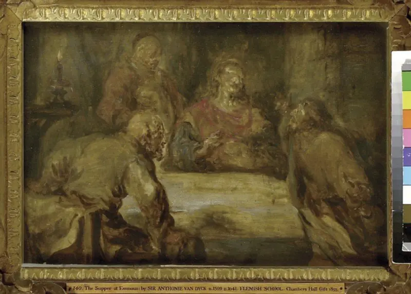 The Supper at Emmaus, by Anthony van Dyck