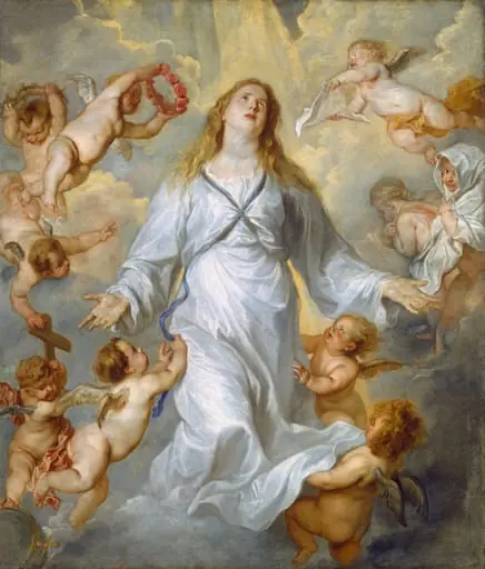 The Virgin as Intercessor, by Anthony van Dyck
