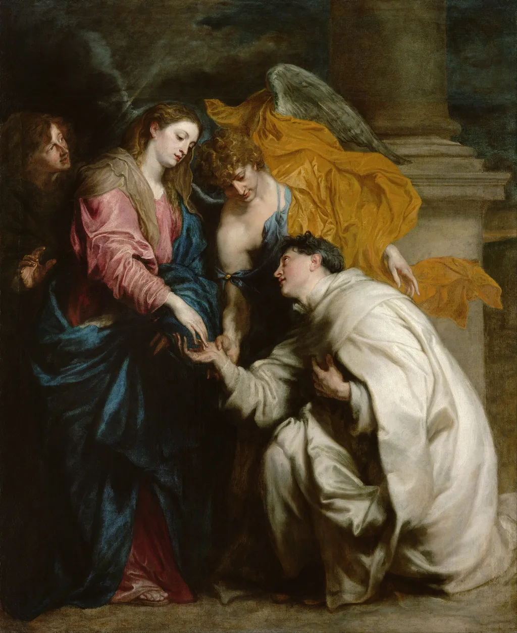 The Vision of the Blessed Hermann Joseph, by Anthony van Dyck, oil, 1629