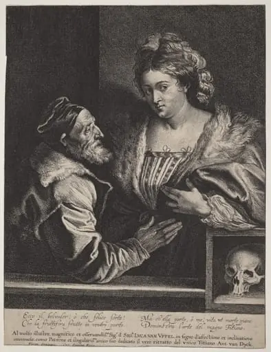 Titian's Mistress, by Anthony van Dyck