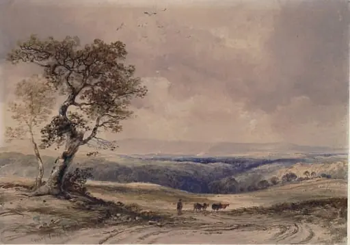 Landscape, by Anthony Vandyke Copley Fielding