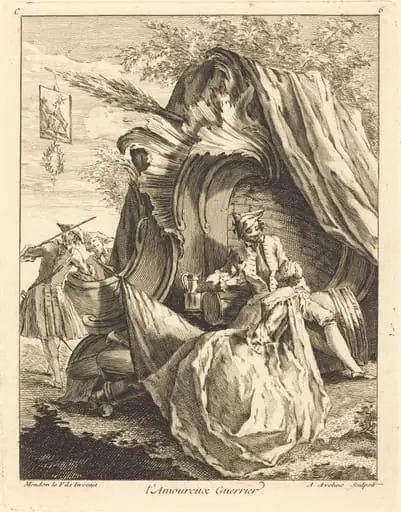 l'Amoureux Guerrier, by Antoine Aveline