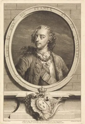 Louis XV, King of France, by Antoine Benoist