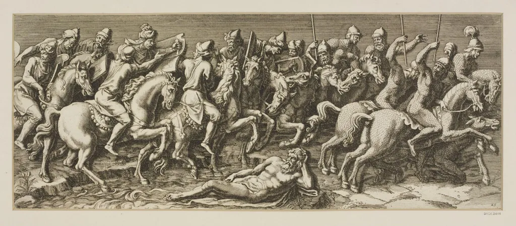 The Triumph and Entry of the Emperor Sigismund into Mantua, by Antoine Bouzonnet-Stella, 1645