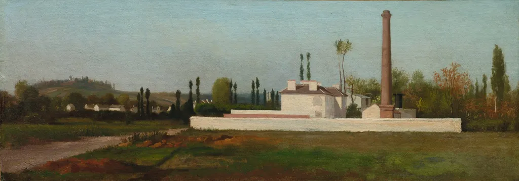 Industrial Plant, by Antoine Chintreuil, unspecified, 1868