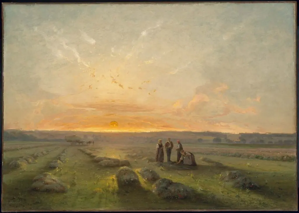 Last Rays of Sun on a Field of Sainfoin, by Antoine Chintreuil