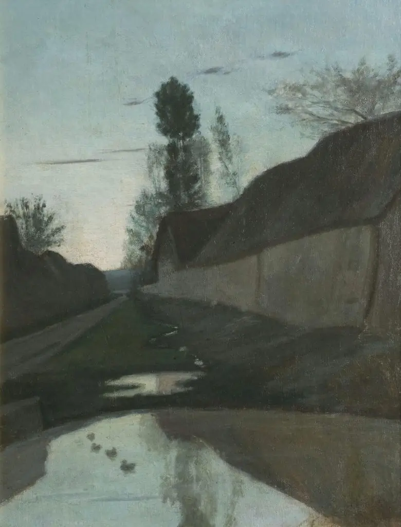 Village Road, by Antoine Chintreuil