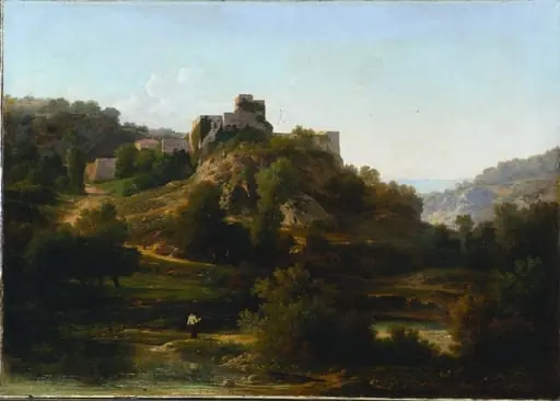 Châteauvieux-sur-Suran, by Antoine Claude Ponthus-Cinier