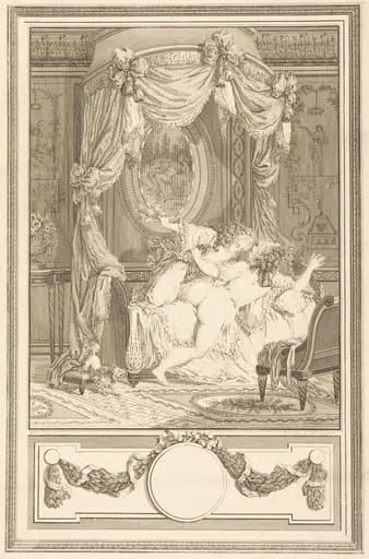 La raclee avec des roses (The Thrashing with Roses), by Antoine Cosme Giraud