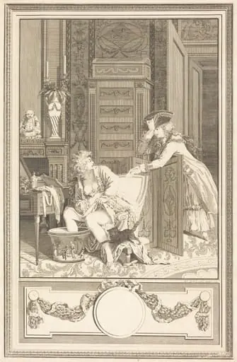 Le bain des pieds (The Foot-Bath), by Antoine Cosme Giraud