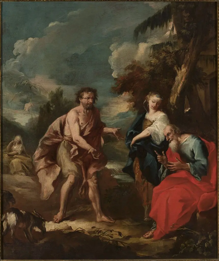 Jacob and Rachel, by Antoine Coypel