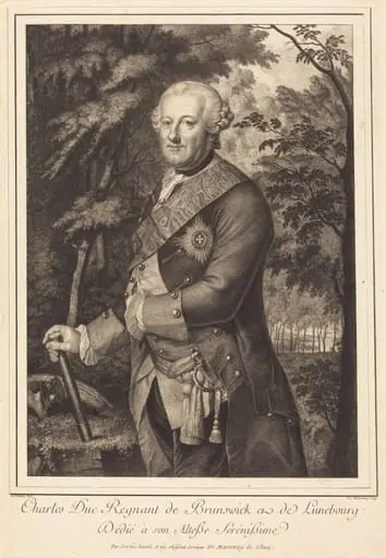 Charles Duc Regnant de Brunswick, by Antoine de Marcenay de Ghuy