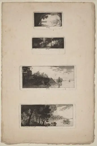 Landscape with Cave Opening, by Antoine de Marcenay de Ghuy