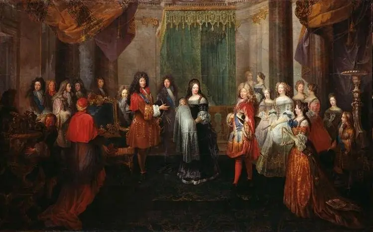 The Birth of the Duke of Burgundy, by Antoine Dieu