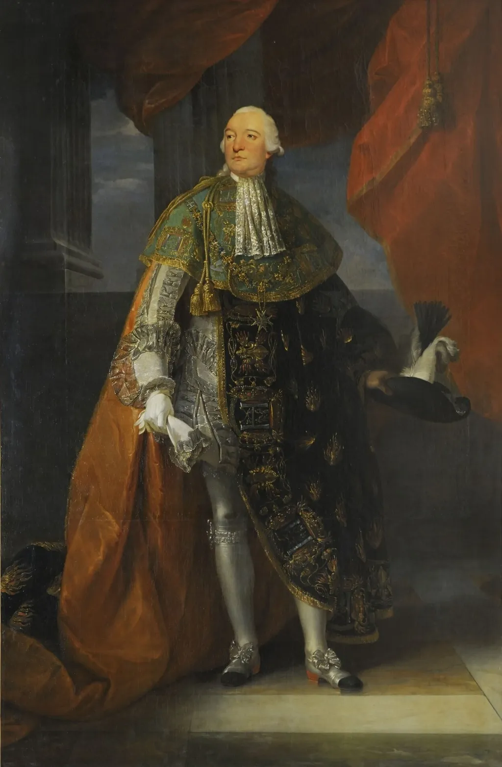 Louis-Philippe-Joseph, Duke of Orleans, known as Philippe-Egalité, by Antoine-François Callet, oil, 1774