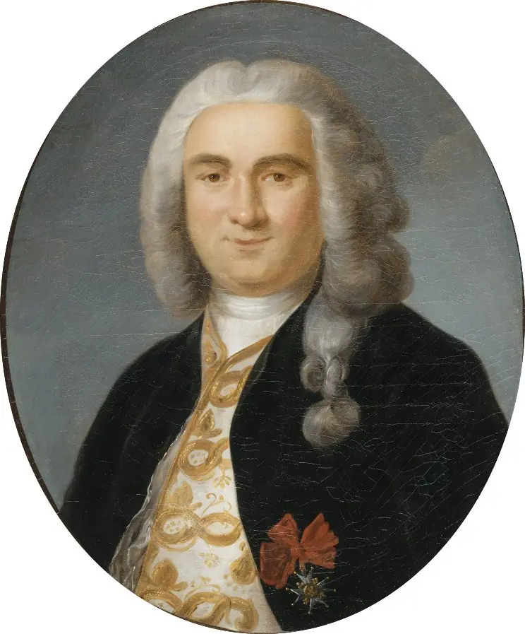Portrait of Bertrand-François Mahé de La Bourdonnais (1699-1753), French admiral, by Antoine Graincourt