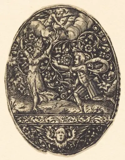 Apollo and Daphne, by Antoine Jacquard