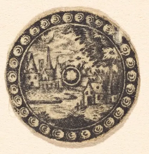 Landscape, by Antoine Jacquard