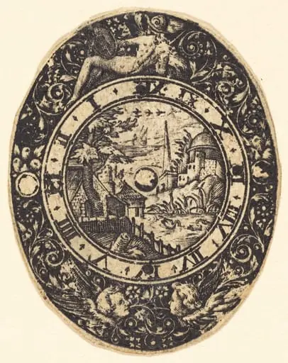 Landscape with an Obelisk, by Antoine Jacquard