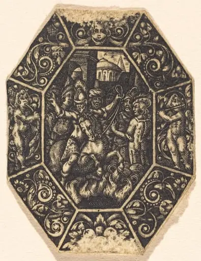 Man on Horseback, by Antoine Jacquard