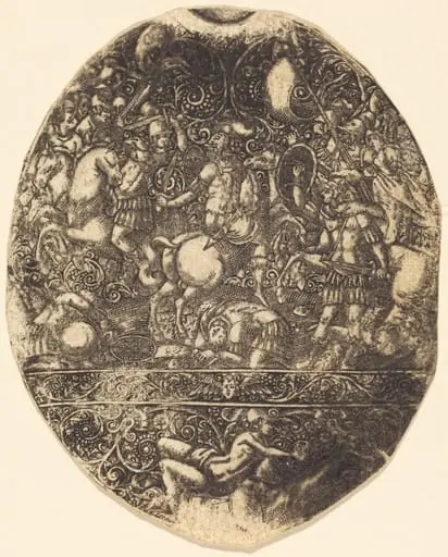 Seige of Troy, by Antoine Jacquard